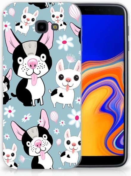 Samsung Galaxy J4 Plus (2018) TPU Hoesje Hondjes