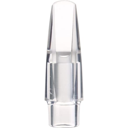 Sopraansaxofoon Transparant Mondstuk Es-mol Kristallen Mondstuk Mini Draagbaar voor Beginner Muziek alto white
