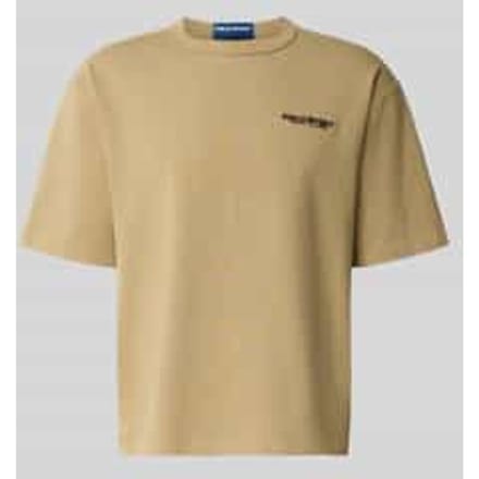 Regular fit t-shirt van puur katoen model '10/1'