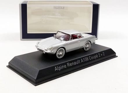 Alpine Renault A108 Coupé 2+2 1961 - 1:43 - Norev