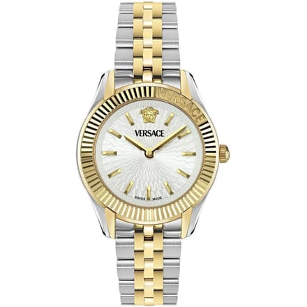 Versace VRSCVE9CA0224 Analoog Armbandhorloge voor Dames goud