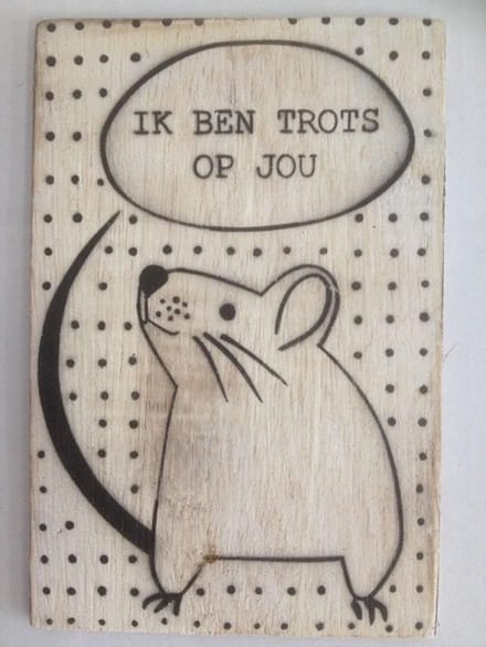 Postkaart Trots op jou