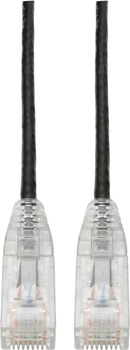 Tripp Lite N201-S02-BK netwerkkabel 0,61 m Cat6 U/UTP (UTP) Zwart