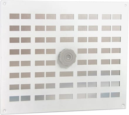 Nedco BV Schuifrooster 300x30mm aluminium wit