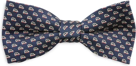 We Love Ties - Strikken - Kinderstrikje Vinnie Vroem junior - blauw / rood / wit