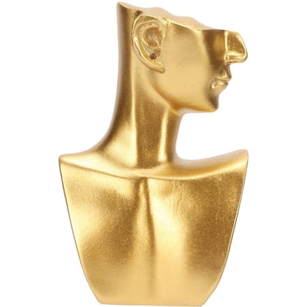Portret Model Sieraden Display Standaard Multifunctioneel Klein Hars Sieraden Ketting Standaard voor Sieraden beige