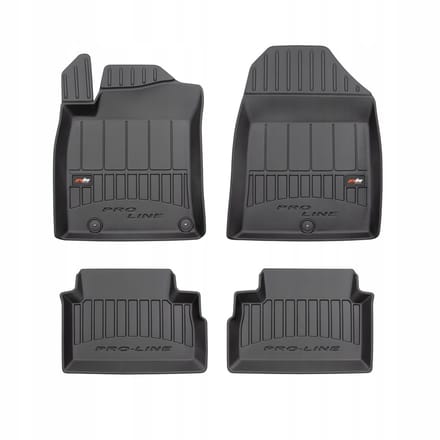 FROGUM Proline – Automatten Set + Kofferbakmat – Geurloos TPE – KIA CEED III 5-deurs Hatchback (2018-)