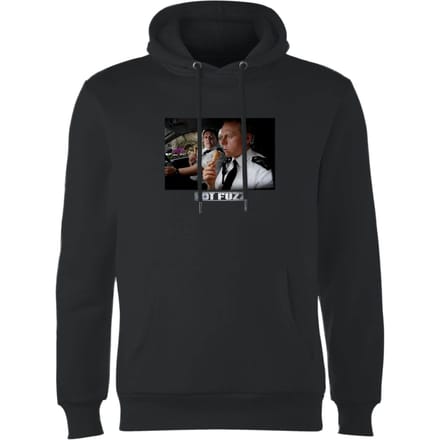 Hot Fuzz Ice Cream Scene Hoodie - Black - S