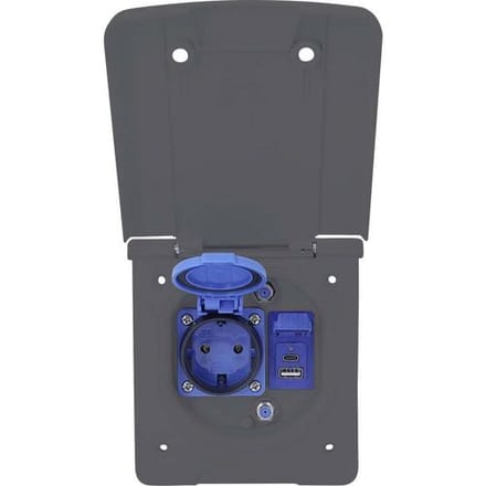 AS Schwabe 62492 CEE-stopcontactcombinatie 16 A 230 V 1 stuk(s)