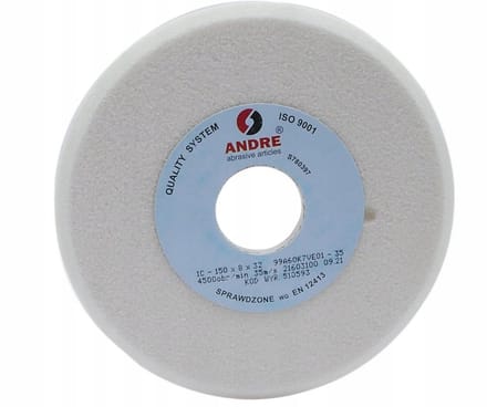 Andre 99A60K Serie - Profilierte Slijpsteen - 150mm x 8mm x 32mm - Witte Elektrokorund - Typ 1C