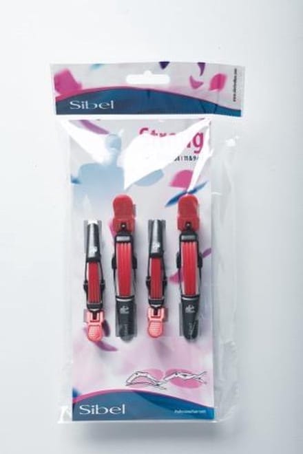 Sibel Gator Clip Pink 4 st