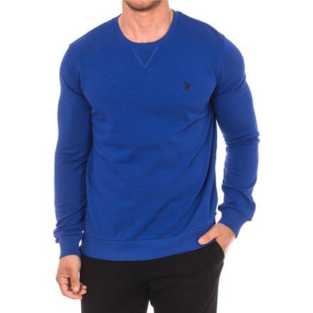 Sweater met lange mouwen en ronde hals 64657 heren