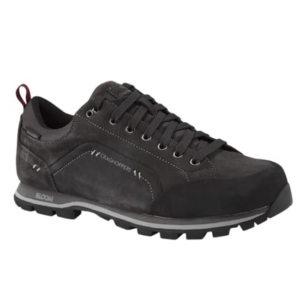 Craghoppers Heren Onega 2 Leren Sneakers (Zwart Peper)