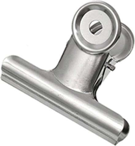 Bulldog clip 38 mm | Zilver | 20 stuks