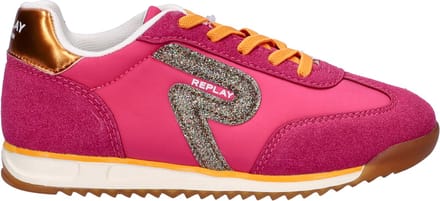 Replay Yard meisjes sneaker - Fuchsia - Maat 34
