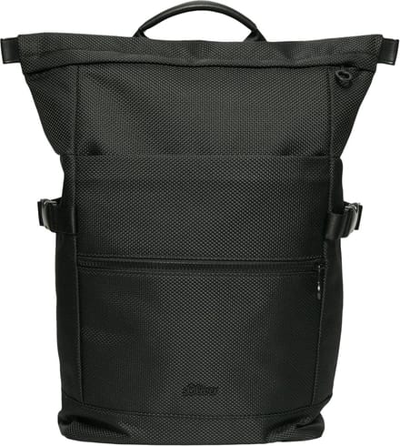 s.Oliver Laptop rugzak Rugzak met laptopvak Backpack Black Zwart