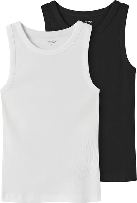 NAME IT - TAFRIX 2P SL TANK TOP NOOS - Dames - Tops