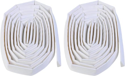 Zelfklevende raamafdichtingstape voor schuiframen, hoog elastisch en winddicht, 2 strips voor optimale isolatie