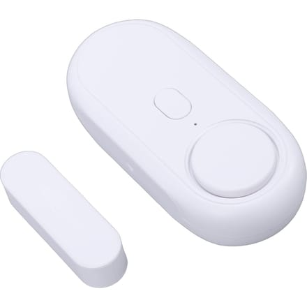 Alarme de porte/fenêtre de sécurité Rappel de réfrigérateur laissé ouvert pour la maison/le magasin Support Diffusion retardée white