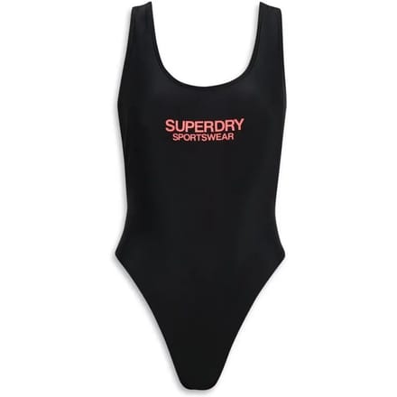 Superdry - Elastisch badpak met laag uitgesneden rug - Dames - Badpakken