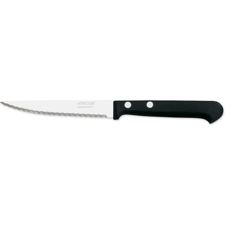 Couteau à steak - ARCOS - Maitre - Lame crantée 11 cm - Acier inoxydable NITRUM - Manche en PP