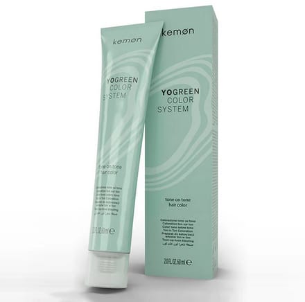 Kemon Yo Green Color System 5.5 Light Red Brown Tone On Tone Hair Color