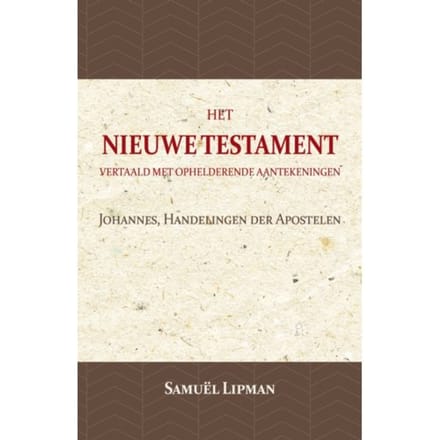 Johannes, Handelingen Der Apostelen - Samuël Lipman