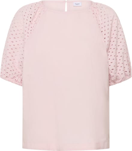 Saint Tropez PalaSZ SS Blouse Dames Blouse - Chalk Pink