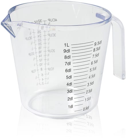 Funktion Maatbeker 1000 ml Transparant