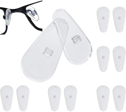 Hypify - Neuspads voor bril - 10 stuks - anti-slip - zonnebril
