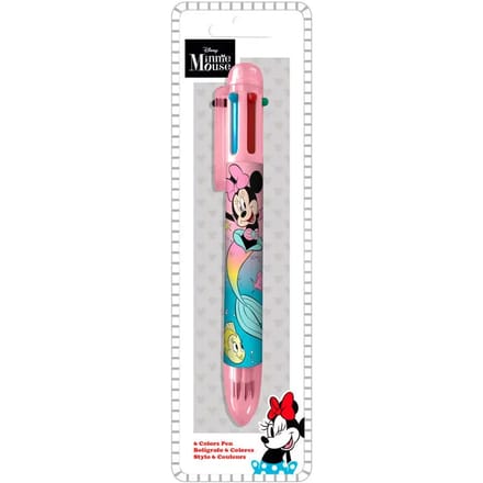 Zes kleuren kinderpen Kids Licensing Disney Minnie