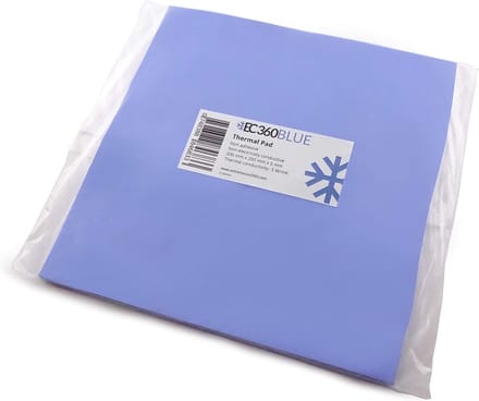 Thermische Pad - Koelpasta Vervanger - Warmteafvoer Componenten - 5 W/mK Geleidbaarheid - 200x200x5mm - Blauw