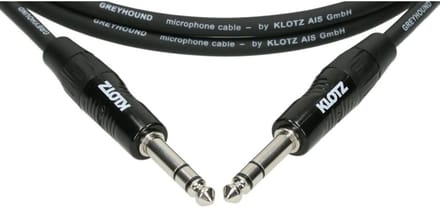 Klotz GRG1PP01.5 Greyhound Patch Cable 1,5m - Stereo patch kabel