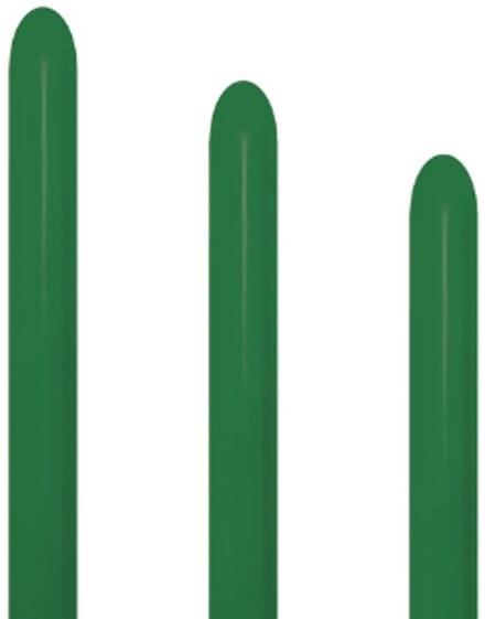 Modeleerballon Forest green - 260s - 50stuks Sempertex