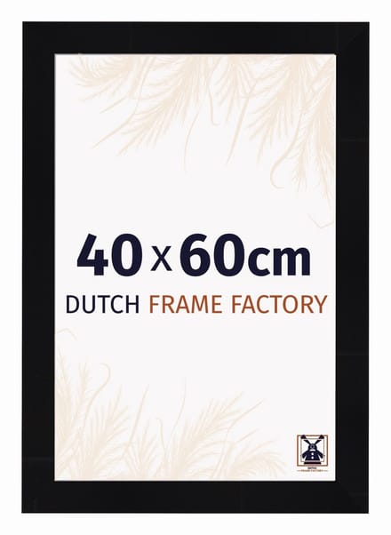 Fotolijst 40x60 cm - MDF - Zwart Hoogglans - Praag