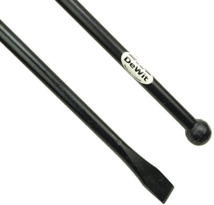 De Wit Stootijzer 160 x 2,8 CM Knop en Beitel
