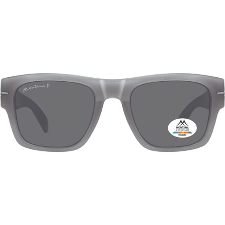 Montana Zonnebril Polarized Glanzend Grijs MP189C