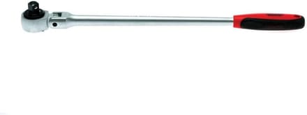1/2 Inch Lange Arm Ratel met Flexibele Kop 60 Tanden Schroef