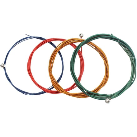 IRIN 4 pièces cordes de basse électrique cordes en acier pour basse électrique importé noyau en acier Hexagonal Musical 4 Pcs brown