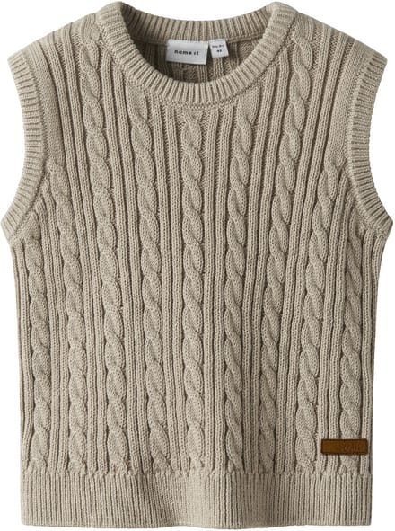 Name it Gebreid gilet Biologisch katoen