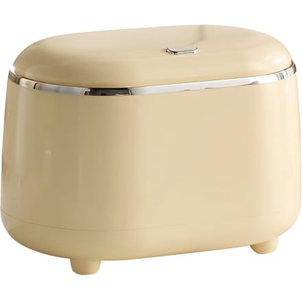 Poubelle de Bureau Mini Corbeille à Papier Grande Bouche ABS Mini Poubelle Corbeille à Papier avec Couvercle Jaune jaune