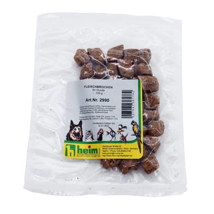 100g Heim vleesbrokken hondensnacks