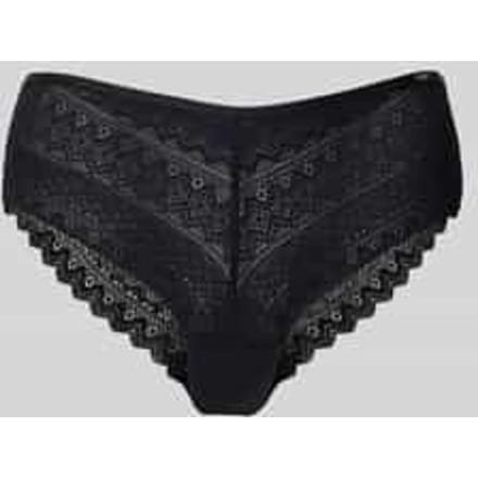 Slim fit slip met logo-applicatie, model 'Cheeky'