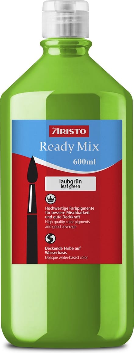 Aristo verf - Ready Mix - acrylverf - 500ml - bladgroen - AR-31110