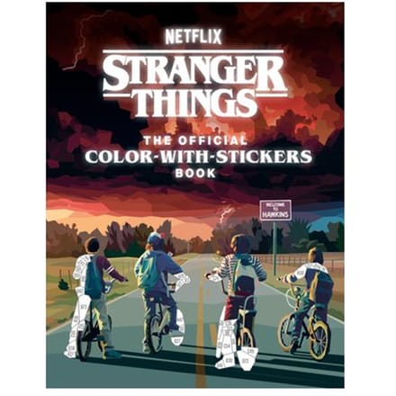 Stranger Things: The Official Color-With-Stickers Book - Stranger Things - Random House Worlds
