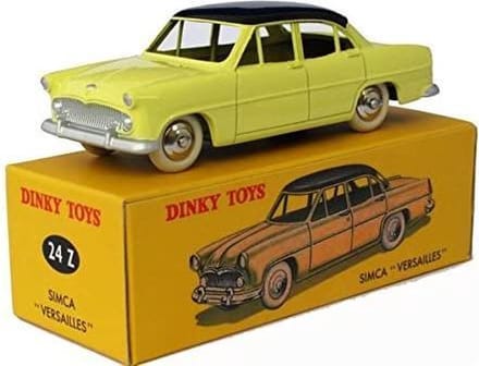 Simca Versailles yellow/black rooftop 1:43