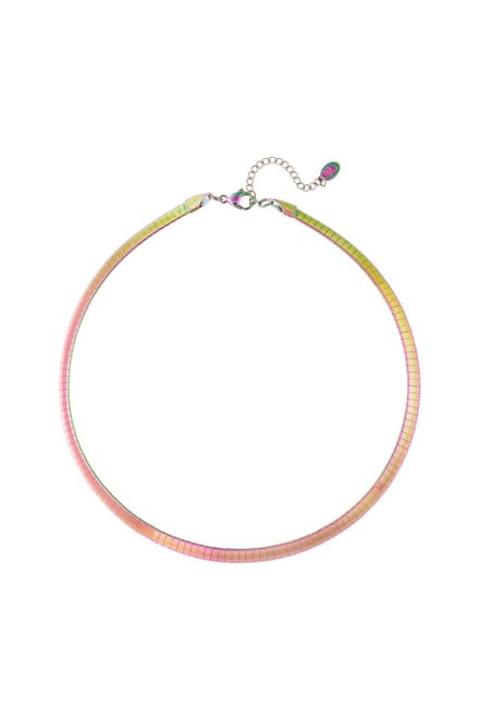 Ketting holografisch met print Multi Stainless Steel