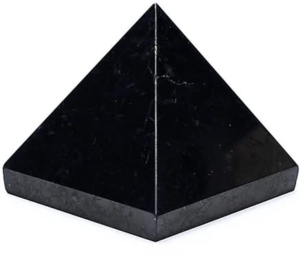 Shungiet piramide - 6x6 - Mineraal - M