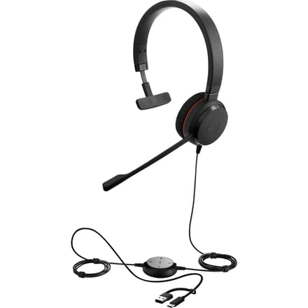 Jabra Evolve 20 Dubbelzijdig / Stereo Microsoft Teams