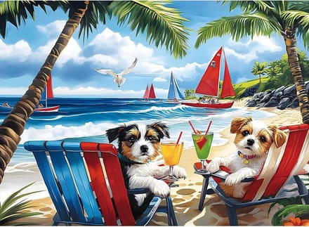 1000 Stukjes Puzzel - Volwassen Puzzel - Ontspanning Thuis - Precisie Stukjes - 68.5 x 50.8 cm - Multicolour